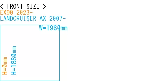 #EX90 2023- + LANDCRUISER AX 2007-